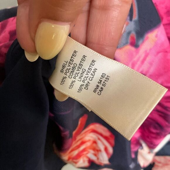 Eliza J Floral Crop Top and Skirt Set - Picture 14 of 14